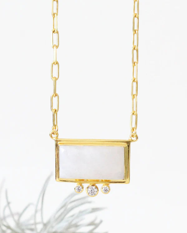 Collar Rectángulo Lunar
