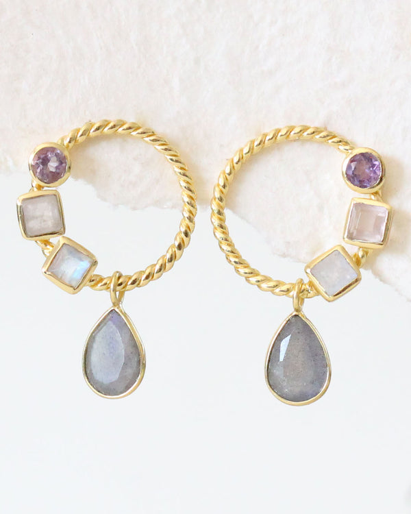 Aretes Círculo Prisma