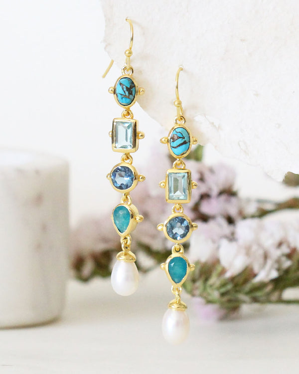 Aretes Olas Místicas