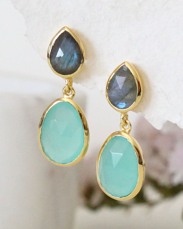 Aretes Reflejos del Mar