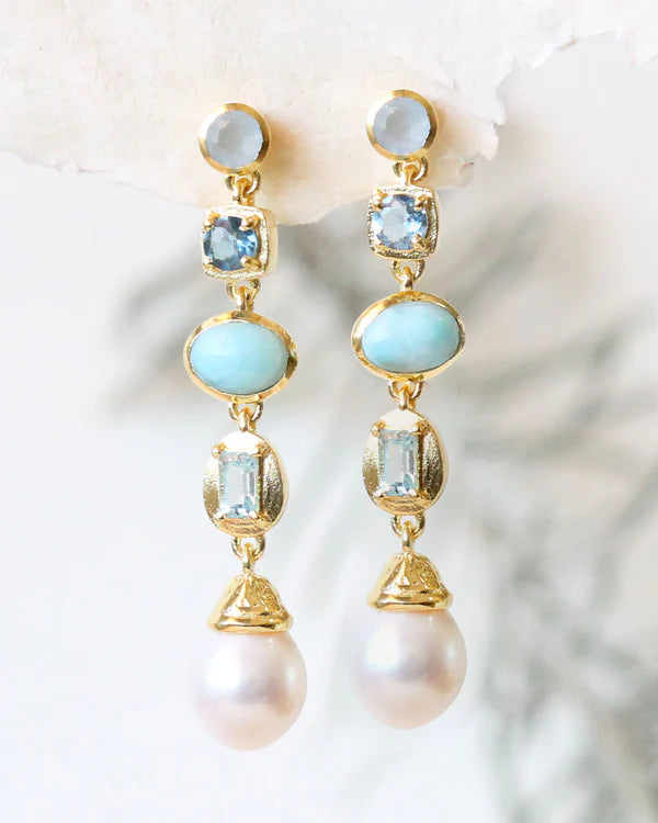Aretes Cascada Marina